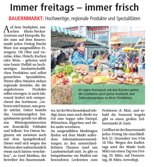 RNZ-Zeitung vom Mrz 2018