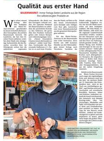  Bauernmarkt RNZ in Viernheim "Qualität aus erster Hand"